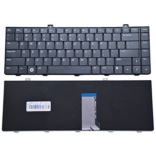 Wistar Laptop Keyboard Compatible for DELL INSPIRON 1320 1440 1445 PP42L C279N 0C279N NSK-DK001 PK1308B2A00 NSK-DKA01 PK1308B2A00, Black